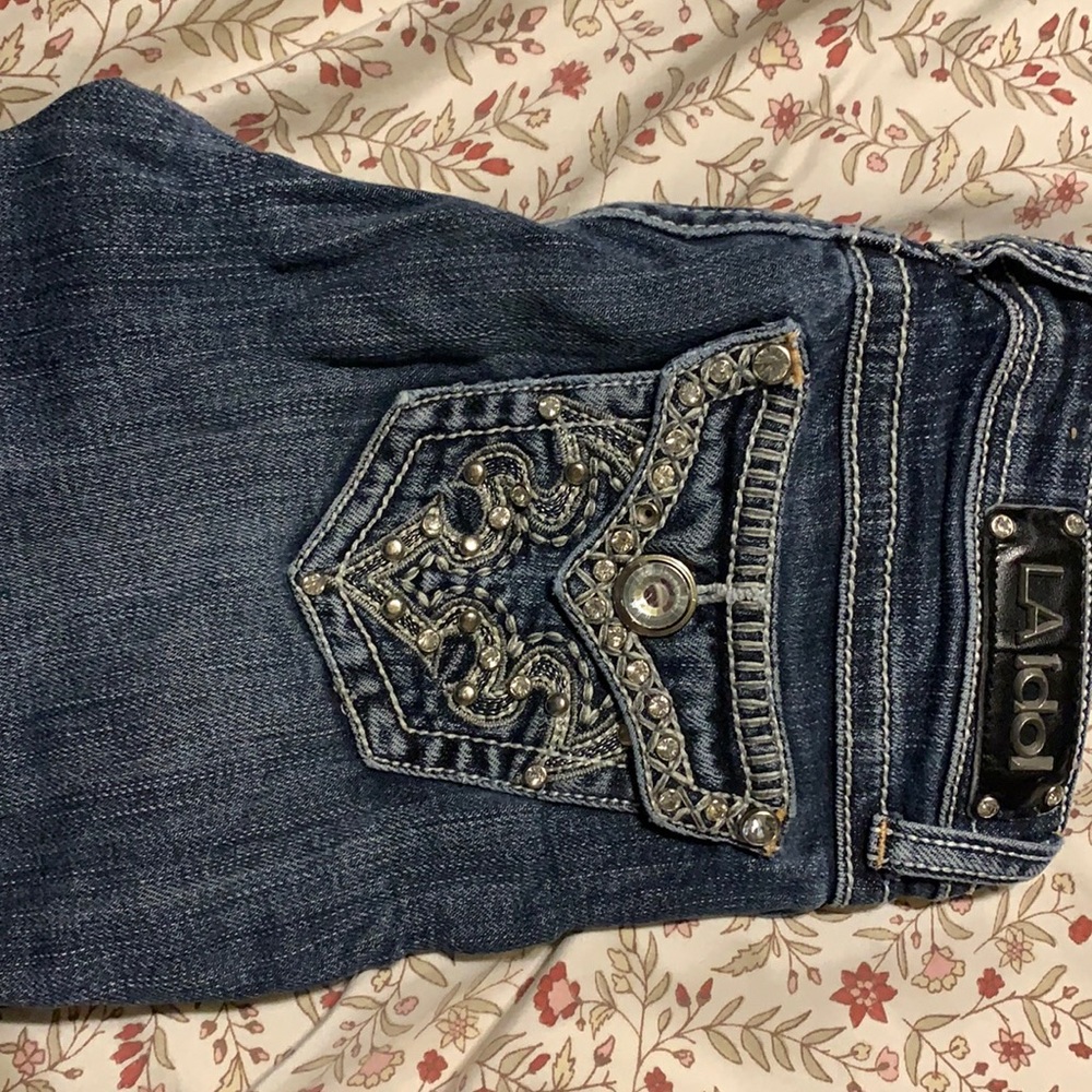 Girls L.A. Idol Jean shorts